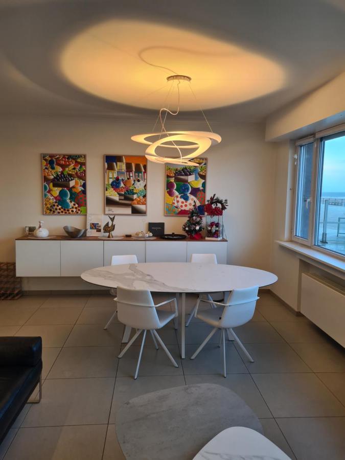 דירות אוסטנדה Frontaal Gelijkvloers Seaview 80M² 2 Slp מראה חיצוני תמונה
