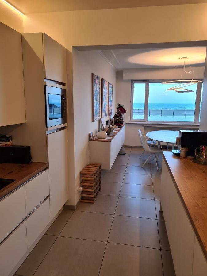 דירות אוסטנדה Frontaal Gelijkvloers Seaview 80M² 2 Slp מראה חיצוני תמונה